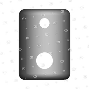 Verstellstueck Rd=40X55 Krone