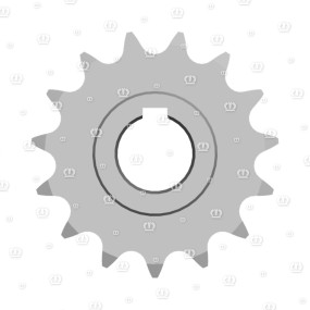 Kettenrad 3/4″ Z=15 30Mm Krone