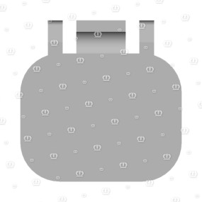 Stecker 2-P Bu Grau Krone