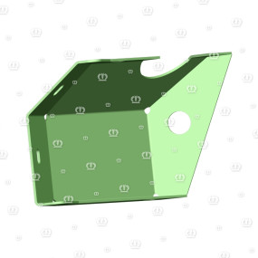 Abdeckung Li. Krone