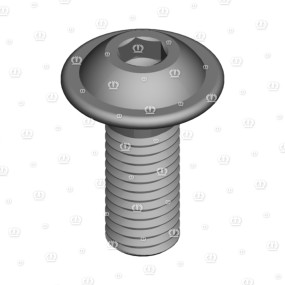 Linsenfl.schr.m10X25 Krone 9047020