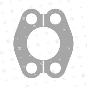 Sae-Flanschhälfte Paar, 1″ A3G Krone