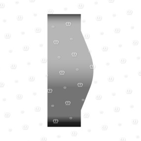 Sae-Flanschhälfte Paar, 1″ A3G Krone