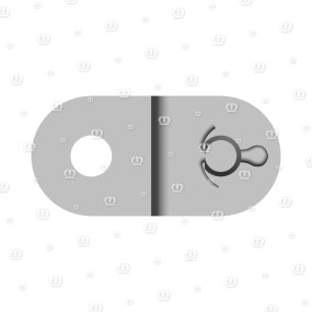 Gekr.glied 5/8″ M.splint Krone