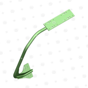 Kotflügelhalter Vorne, links Krone 200115451