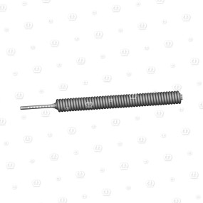 Zugfeder M. Gew.-Stück 18 X 72 X 828 Zn8 Krone
