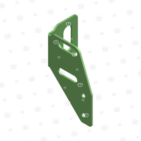 Halter Flachstrahldüse rechts Krone 200250130