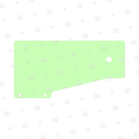 Blech für Warntafel Krone