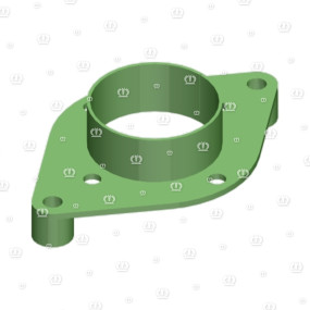 Adapterflansch Krone