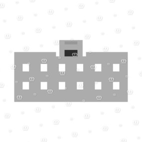 Stecker 12-P Bu Transp. Krone