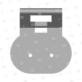 Stecker 2-P Bu Schwarz Krone