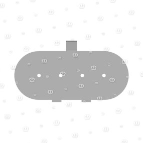 Stecker 4-P St Schwarz Krone