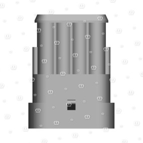 Stecker 4-P St Schwarz Krone