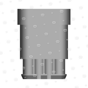 Stecker 4-P St Schwarz Krone