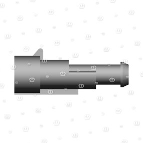 Stecker 4-P St Schwarz Krone