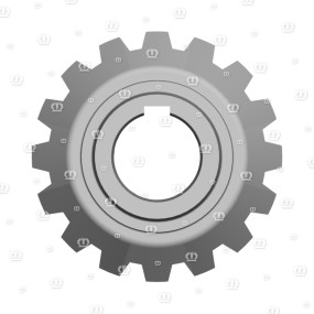 Kegelrad M=7 Z=16 90° Krone