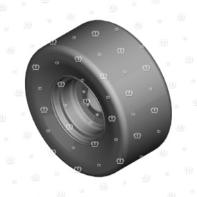 Rad 500/55-20/8Lo.150A8 Li.flot.+ Krone 9534551