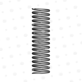 Druckfeder 3X22X90 Krone