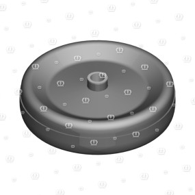 Stahlblechrad 320X80 Krone 9540270