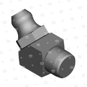 Kegel-Schmiernippel M 8 Krone 9562940