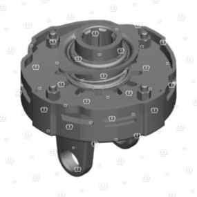 Reibkupplung 1000Nm 1 3/8 Krone 9564740