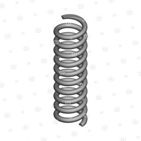 Druckfeder 2X11X45 Krone 152962