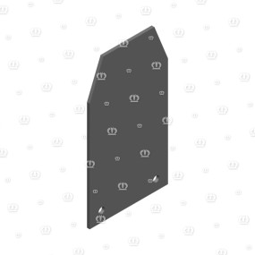 Gummiplatte Krone 1534832