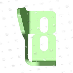 Verschlusszunge rechts Krone