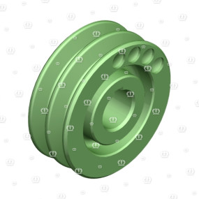 Keilriemenscheibe D=98Mm Krone