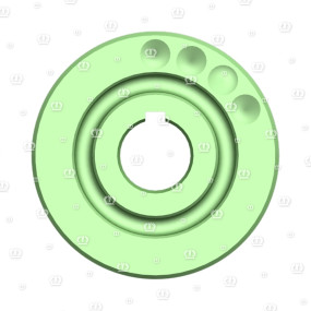 Keilriemenscheibe D=98Mm Krone