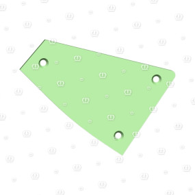 Verschleissblech links Krone