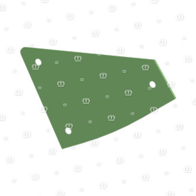 Verschleissblech links Krone