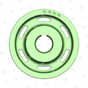 Riemenscheibe 256Mm/60Mm Krone