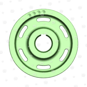 Riemenscheibe 256Mm/60Mm Krone