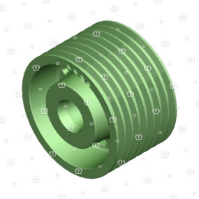 Riemenscheibe 256Mm/60Mm Krone