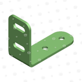 Frontschutzhalter links Krone 200271630