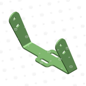 Frontschutzhalter mitte Krone 200271640
