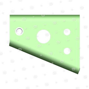 Aufnahme Gummipuffer rechts Krone