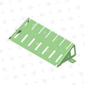 Leitblechhalter Krone
