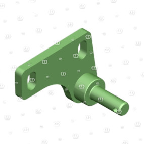 Halter Klappschutz links Krone 200382140