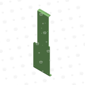 Halteblech Krone