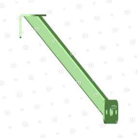 Halter Handkurbel links Krone