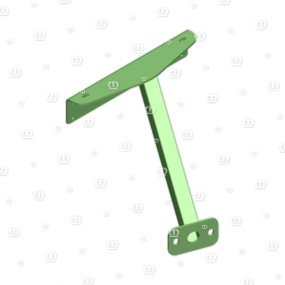 Halter Handkurbel links Krone