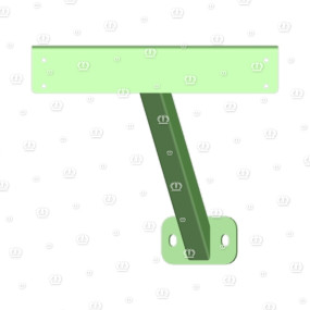 Halter Handkurbel links Krone