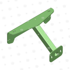 Halter Handkurbel links Krone 200472661