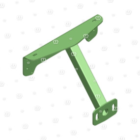 Halter Handkurbel rechts Krone 200487061