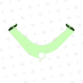 Schwadtuchhalter Vorne Krone
