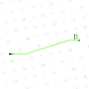 Verstellstrebe mit Bolzen links Krone