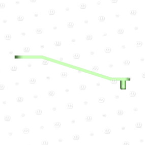Verstellstrebe mit Bolzen links Krone