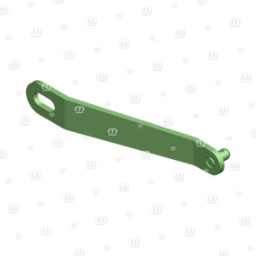 Verstellstrebe mit Bolzen links Krone